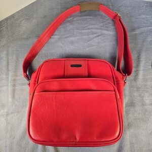 Samsonite Montbello II Vintage Red Crossbody Messenger Flight‎ Bag Travel